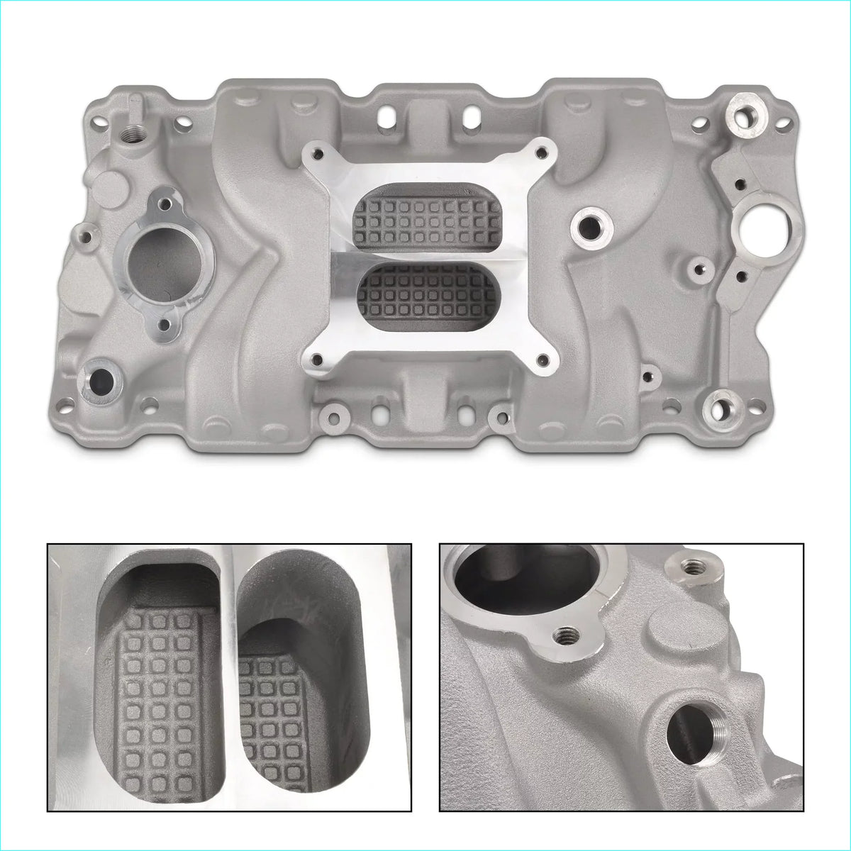 Small Block Chevy  305 327 350 400 1957-1986 Intake Manifold Dual Plane Aluminum