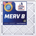 Filter King 14x28x0.5a Air Filter | 4- |  8  Pleated / Furnace Filters |    | Actual Size: 14 x 28 x 0.5"