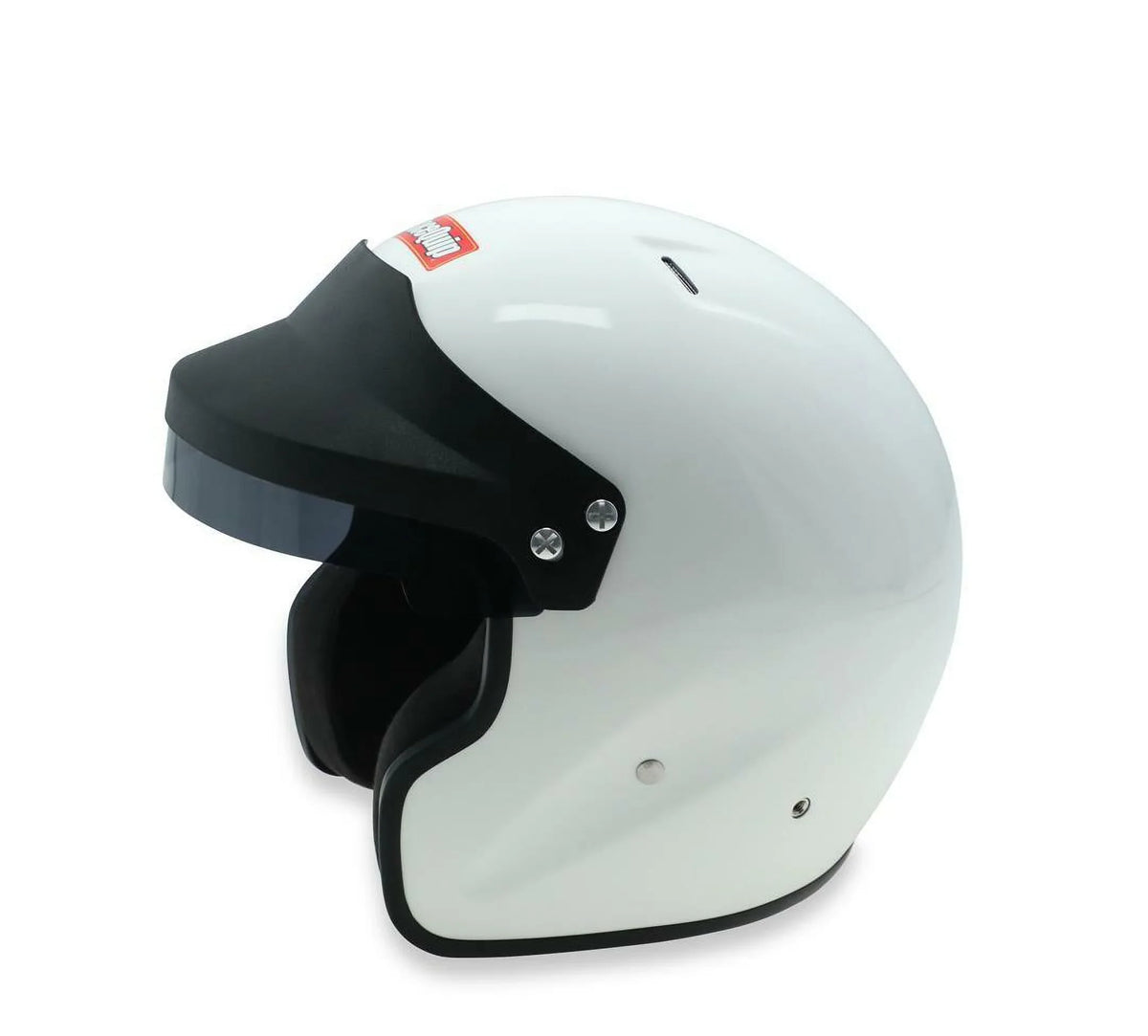 RaceQuip® 256115RQP  Racing Helmet - Open Face - Snell  - White - Large