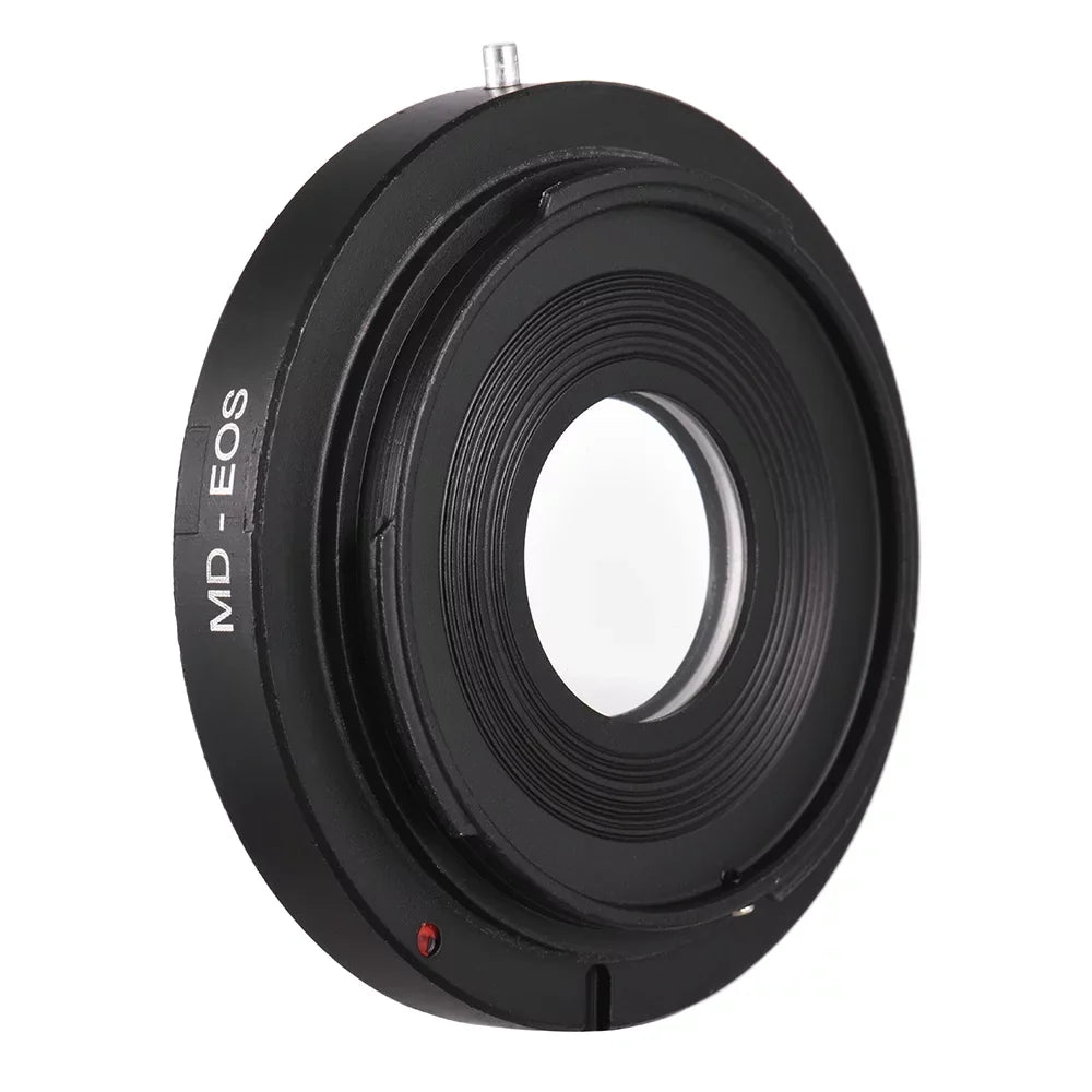 Suzicca - Lens Mount Adapter Ring with Corrective Lens for Minolta  Lens to Fit for Canon  Camera Focus Infinity