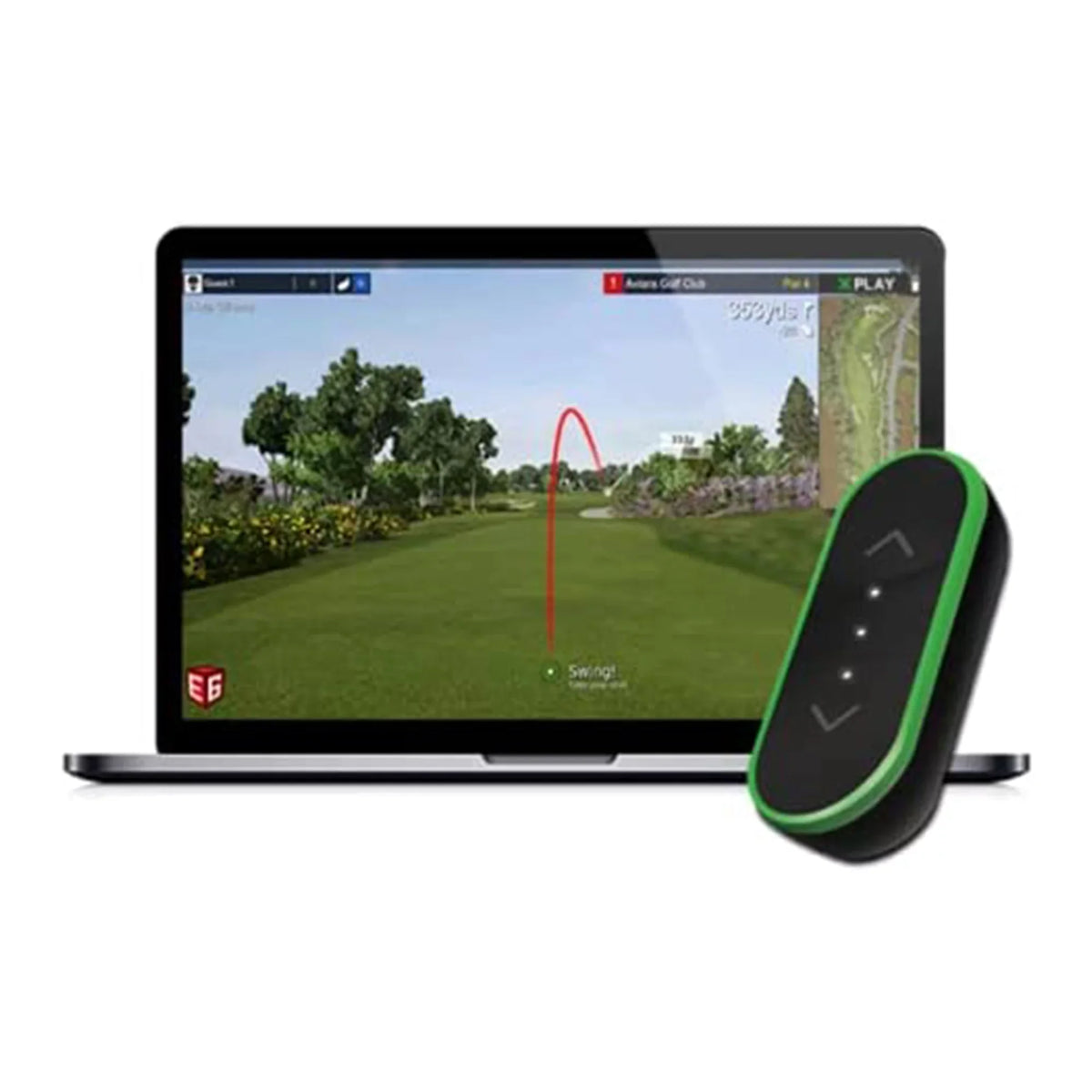 SwingLogic  MicroSim Indoor Golf Simulator with  Connect Compatibility