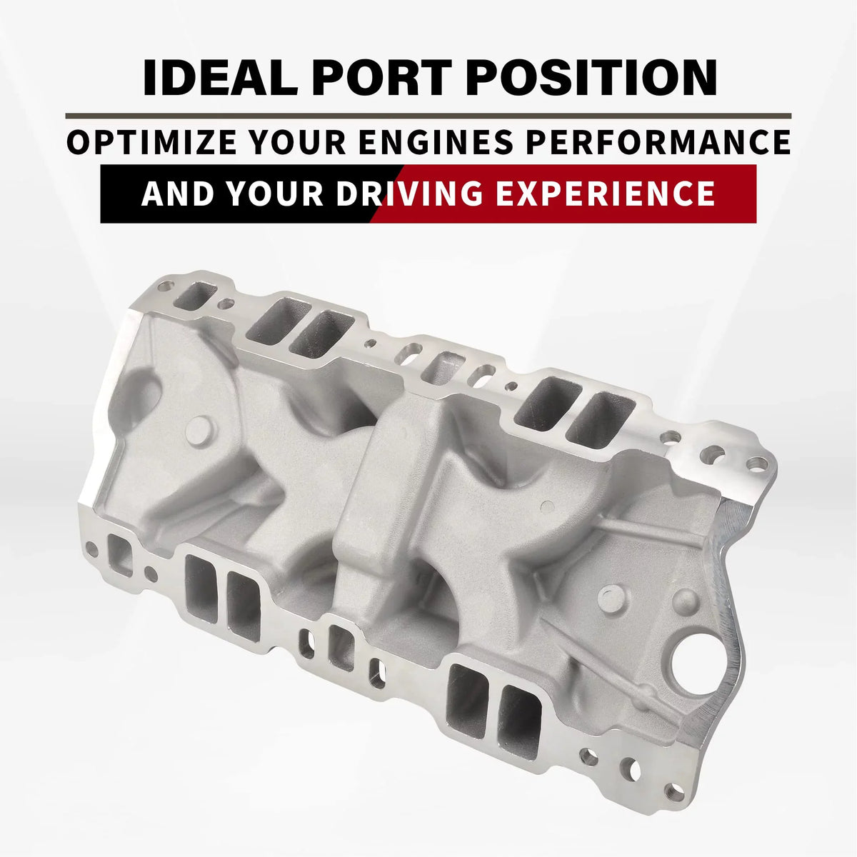 Small Block Chevy  305 327 350 400 1957-1986 Intake Manifold Dual Plane Aluminum