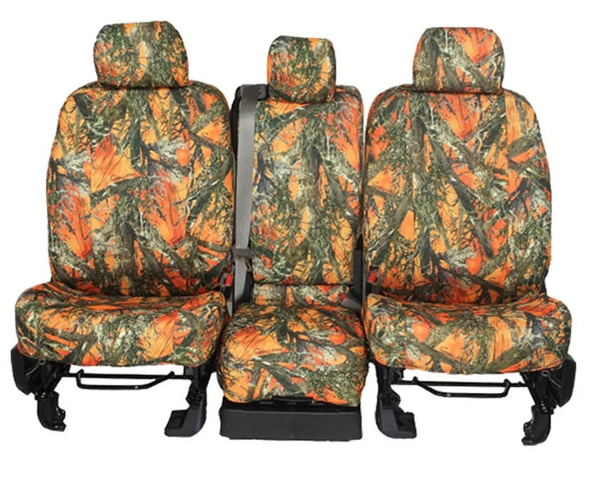 CalTrend Center 50/50 Split Bench  Seat Covers for 1994-1997 Toyota Land Cruiser - -72KA  Insert and Trim