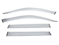 Wellvisors Side Window Visors Wind Deflectors Rain Guard With Chrome Trim for 2019 2020 2021 2022 2023 2024   /  3-847BM015