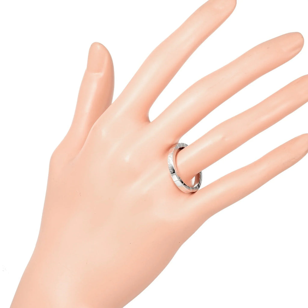 Pre-Owned Cartier  Raniere No. 18 Ring   White Gold Approx. 6.73g  (Good)