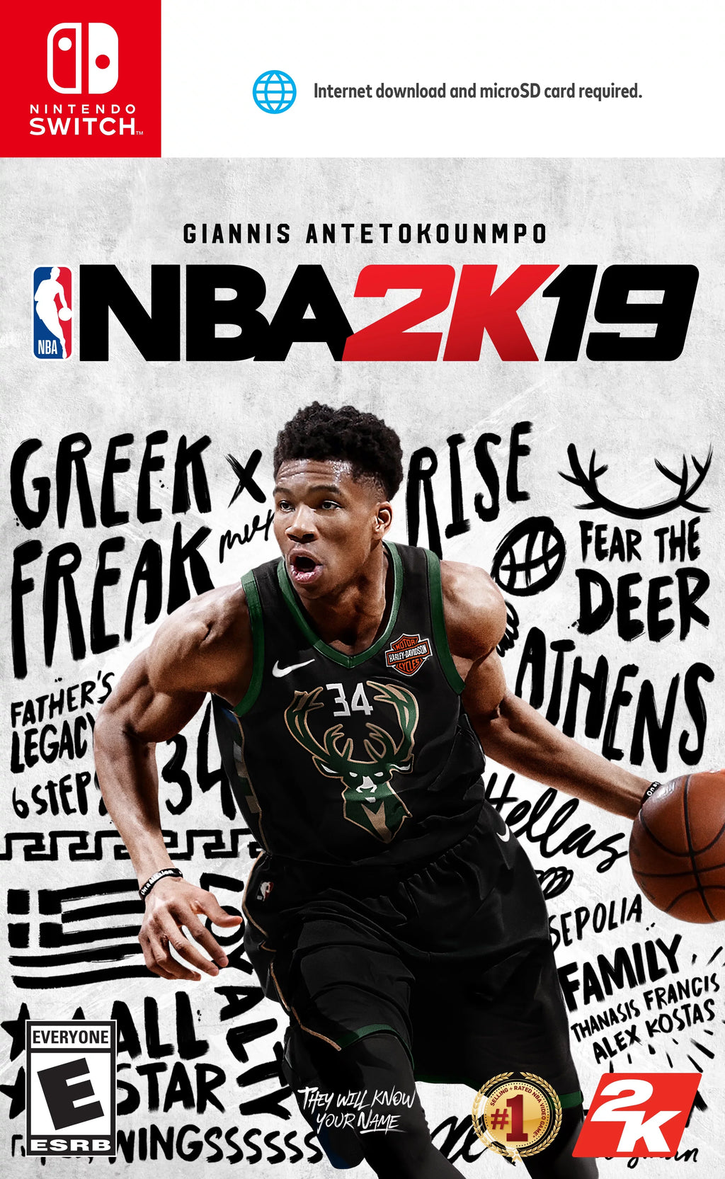 2K19, 2K, Nintendo Switch, 710425550515
