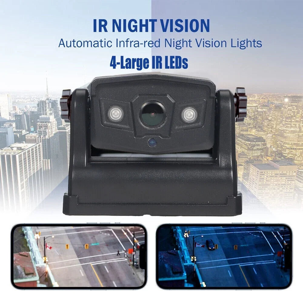 JahyShow Magnetic WiFi Wireless Camera, Reliable Backup for Front/Rear View, 9600mAh Battery
