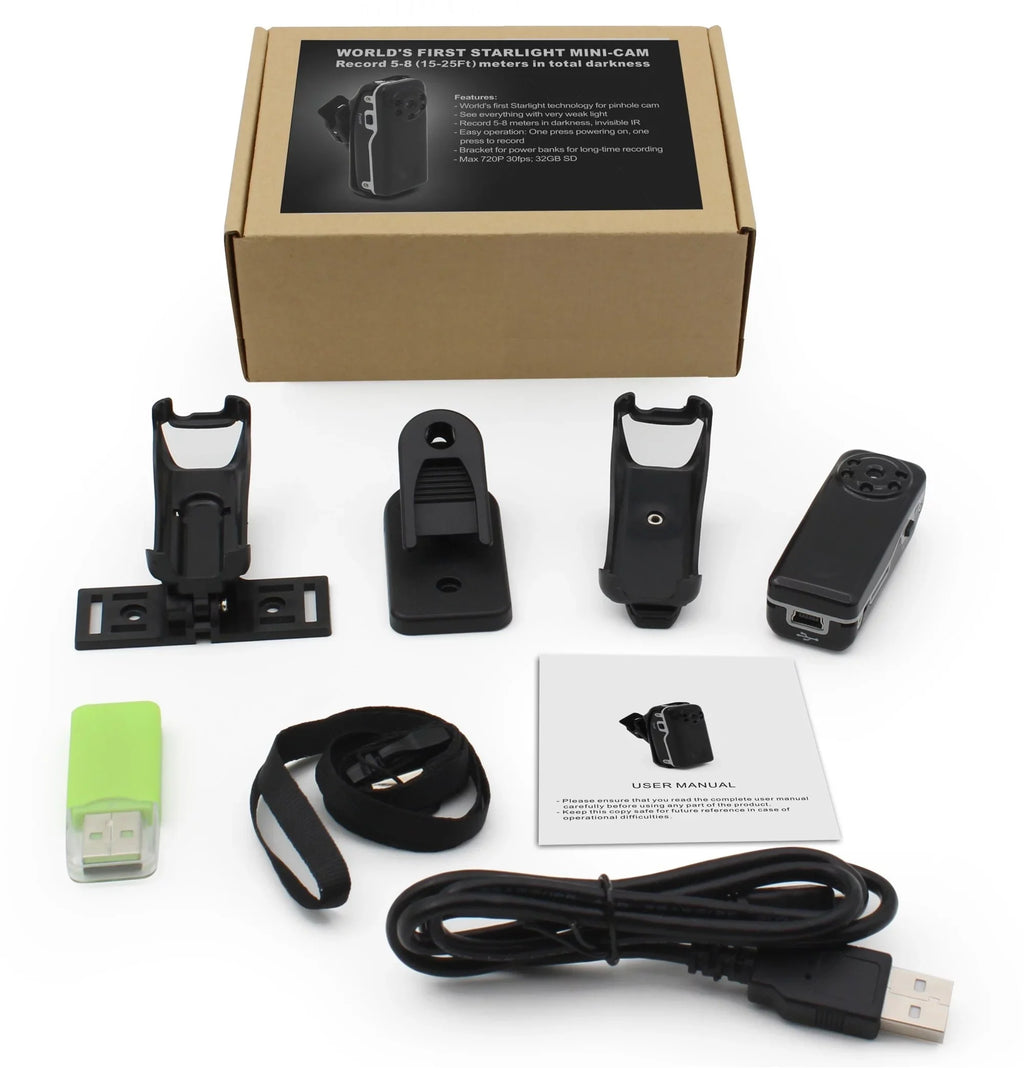 Patrol Cop  Security Camera Motion Detect Infrared Camcorder