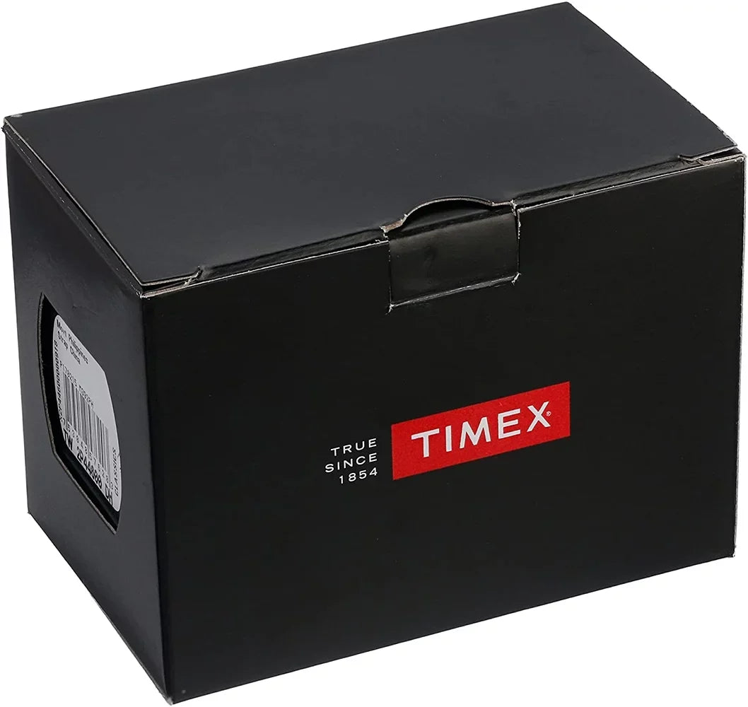 Timex Women's Essex Avenue Gold/Burgundy/ 25mm Dress Watch, Leather Strap