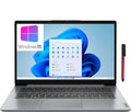 Lenovo IdeaPad 1i 14" Laptop Computer, Intel Pentium Silver  Processor, 4GB  , 128GB eMMC + 64GB  Card, WiFi 6, Bluetooth 5.1, 1-Year Office 365, Cloud Grey, Windows 11