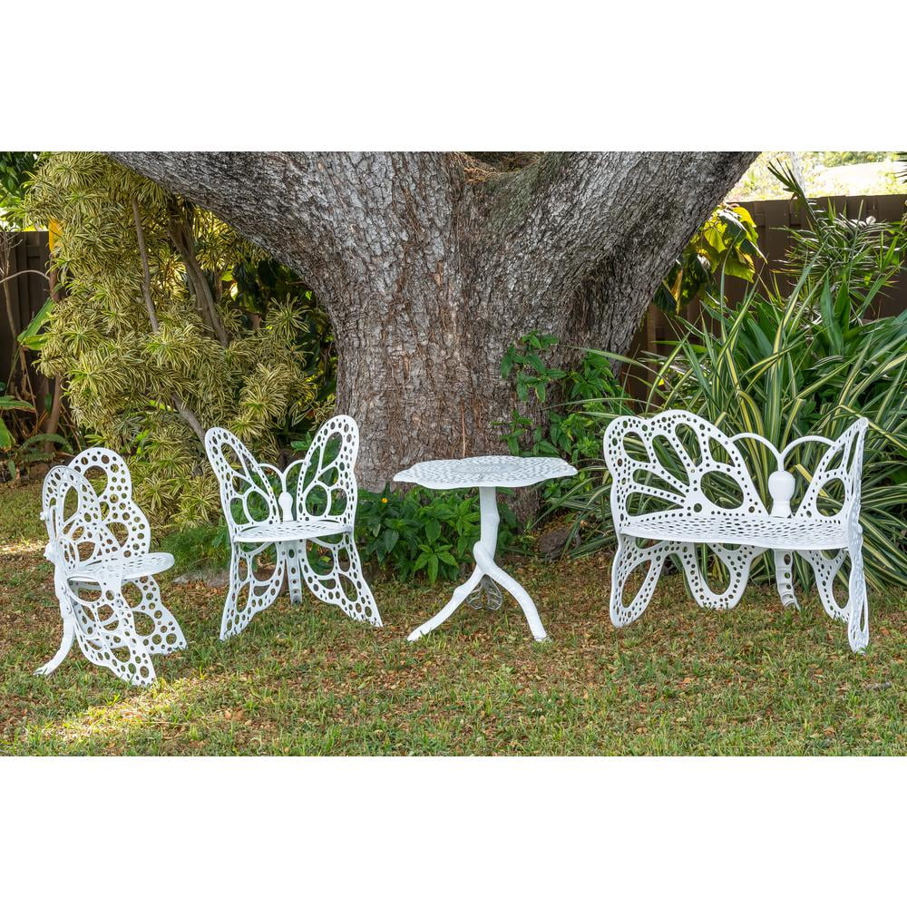FlowerHouse  Butterfly Deluxe Garden Set - White