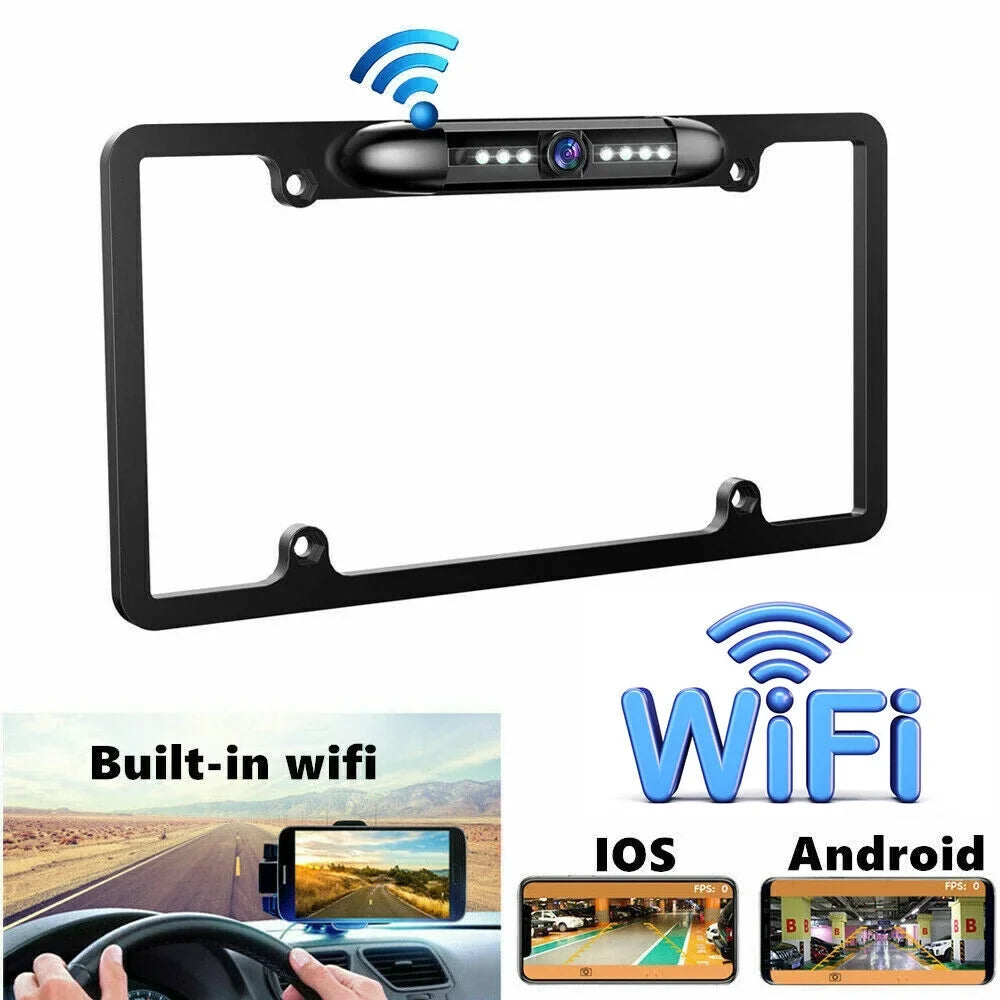 Onemayship High Definition Rear View Backup Camera - Clear Images -  Waterproof - Universal Fit - Night Vision