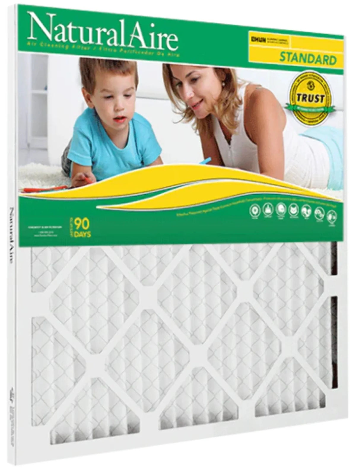 Precisionaire 4314720 10 x 36 x 1 in. Flanders NaturalAire 8  Pleated Air Filter - Pack of 12