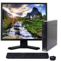 Lenovo ThinkCentre  Micro Desktop Computer Intel Core i5 2.9GHz 8GB  1TB  Keyboard and Mouse Wi-Fi 19"  Monitor Windows 10