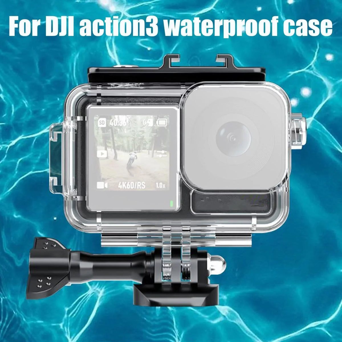 131ft/40m Waterproof Case Diving Underwater Housing Shell for  Osmo Action 3