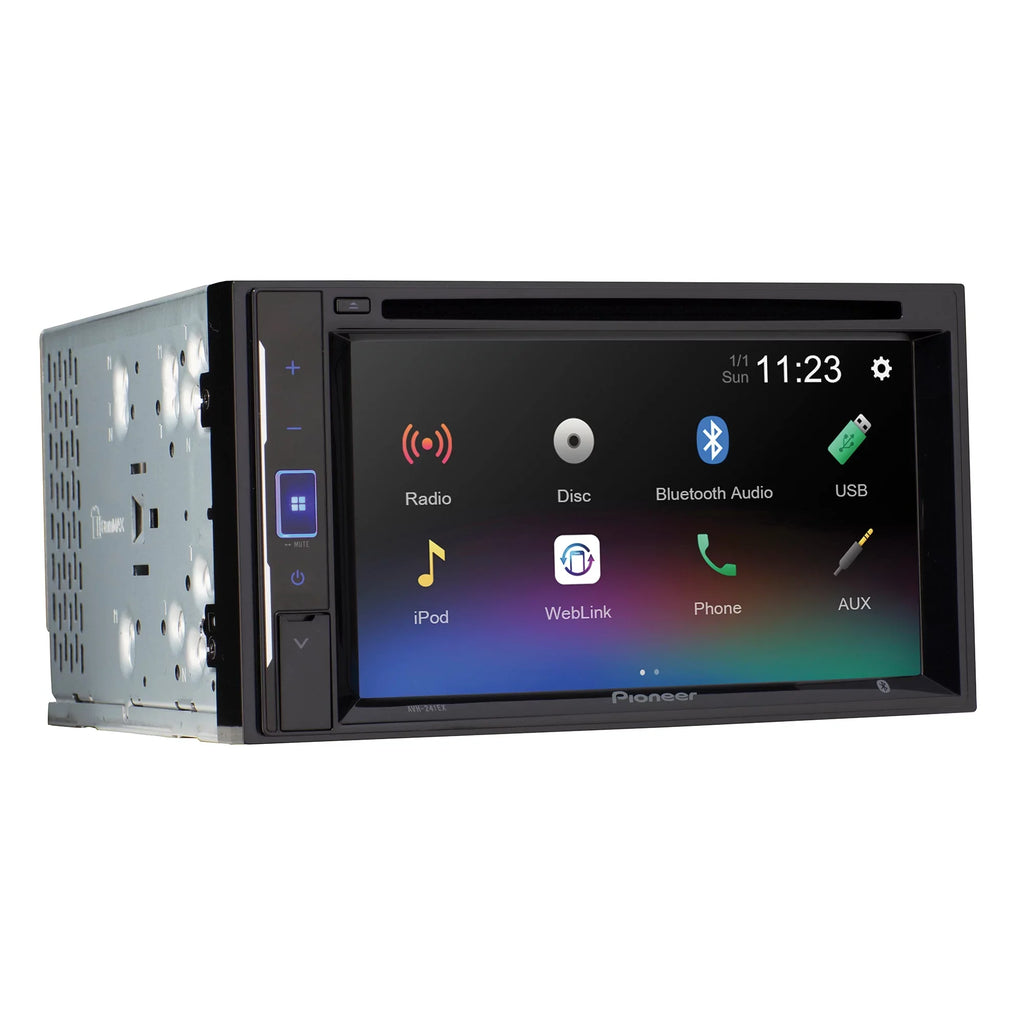 Pioneer 6.2  inch Resistive Touchscreen Back Up Camera Ready -  Receiver - Black