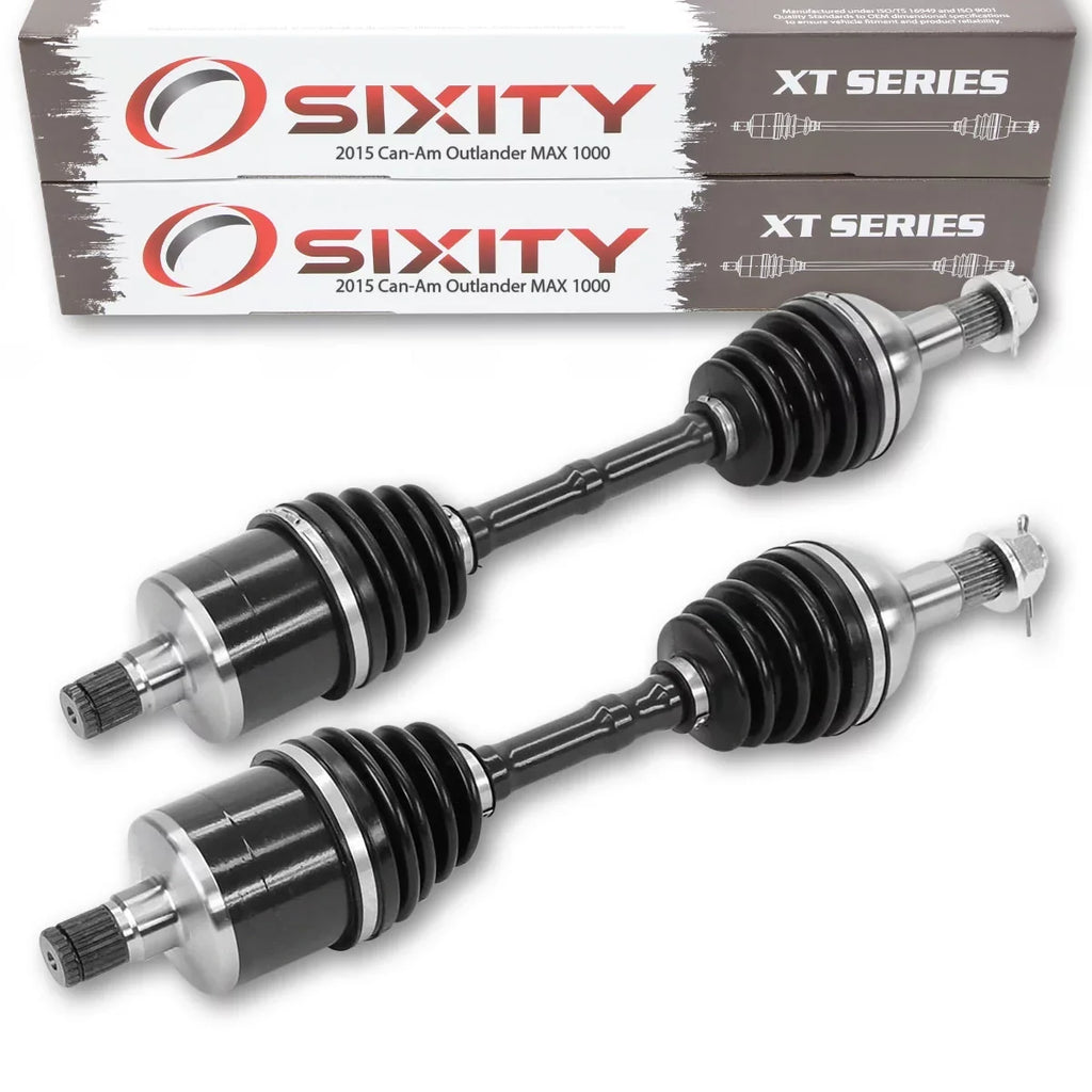 2 pc Sixity  Rear Left Right Axle fit with Can-Am Outlander  1000 2015 -    4X4