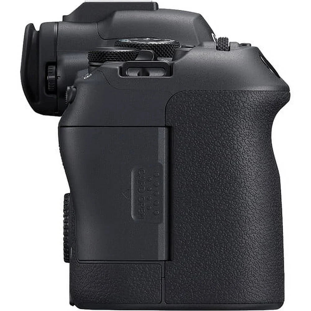 Canon   Mark  Mirrorless Camera with 24-105mm f/4-7.1 Lens (5666C018) + 64GB Memory Card + Case + Corel Photo Software + 2 x  Battery + External Charger + Card Reader +  Light + More