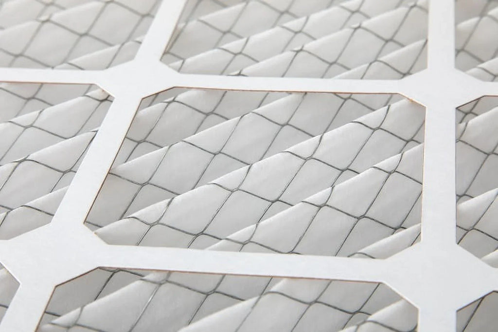 6 Pack of 15x20x1  13 Pleated Air Filters by Glasfloss. Actual Size: 14-1/2 x 19-1/2 x 7/8