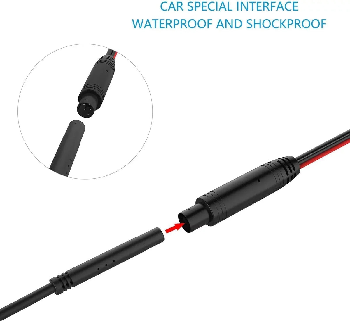 Backup Camera License Plate  Night Vision Rear View 170° Angle Waterproof Compatible with Pioneer Car Radio -100BT - -160BT  -120BT -210EX -2550NEX