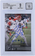 Joe Burrow Cincinnati Bengals Autographed 2020 Panini Chronicles #-1 Beckett Fanatics Witnessed Authenticated 9/10 Rookie Card with "2020 #1 " Inscription - Fanatics Authentic Certified