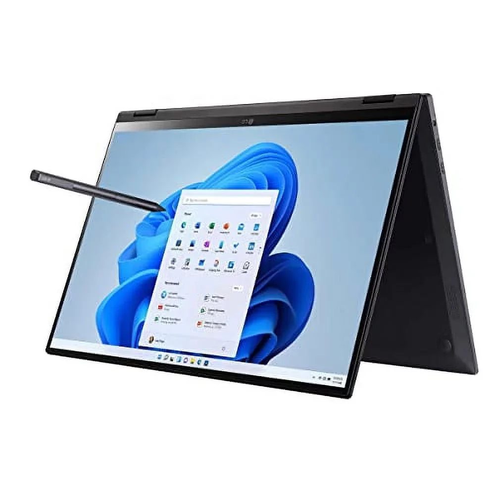 2023 Gram 16" 2-in-1 Ultralight Laptop   Touch Intel  i7-1260P 16GB  512GB+1TB NVMe  Iris Xe Graphics WiFi  Backlit Keyboard Fullday Battery Windows 11 w/Pen and
