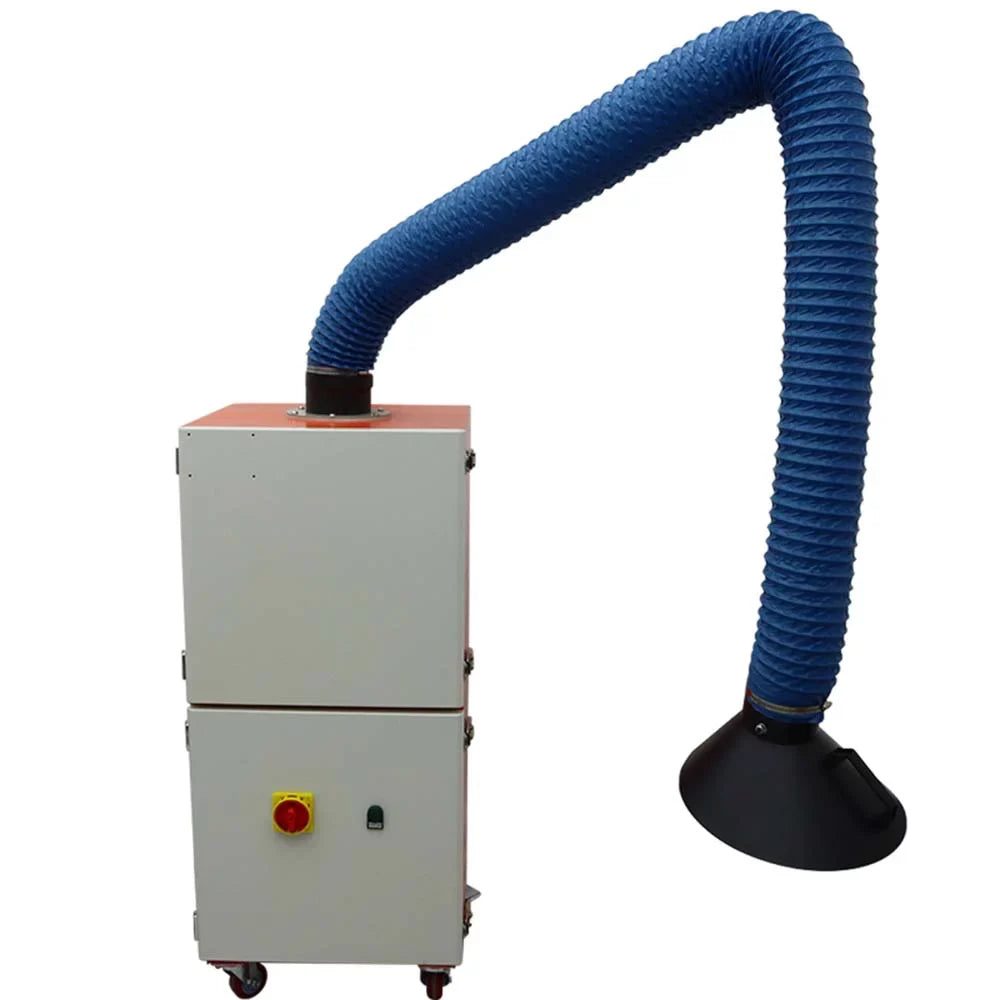 Mobile Welding Fume Extractor Smoke Purifier Single Arm 220V