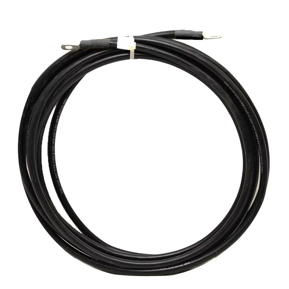 Triton Marine Boat Battery Cable | 4  12 Foot 5/16 Lugs Black