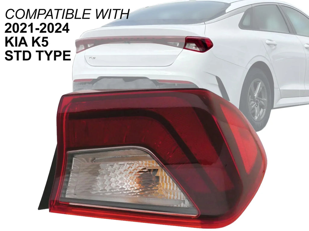 Replacement Tail Light Rear Lamp for 2021 2022 2023 2024   Type with Light Bulbs Included Outer Passenger Right Side 92402L3000