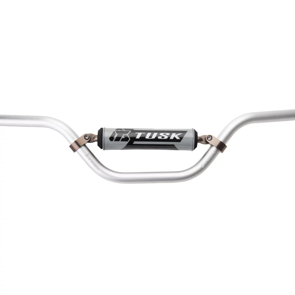 Tusk -10 Aluminum 7/8" Handlebar  Mini Bend Silver For   1997