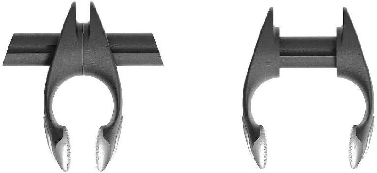 Nose Apnea Clip - Black/Black , 4 " 6"