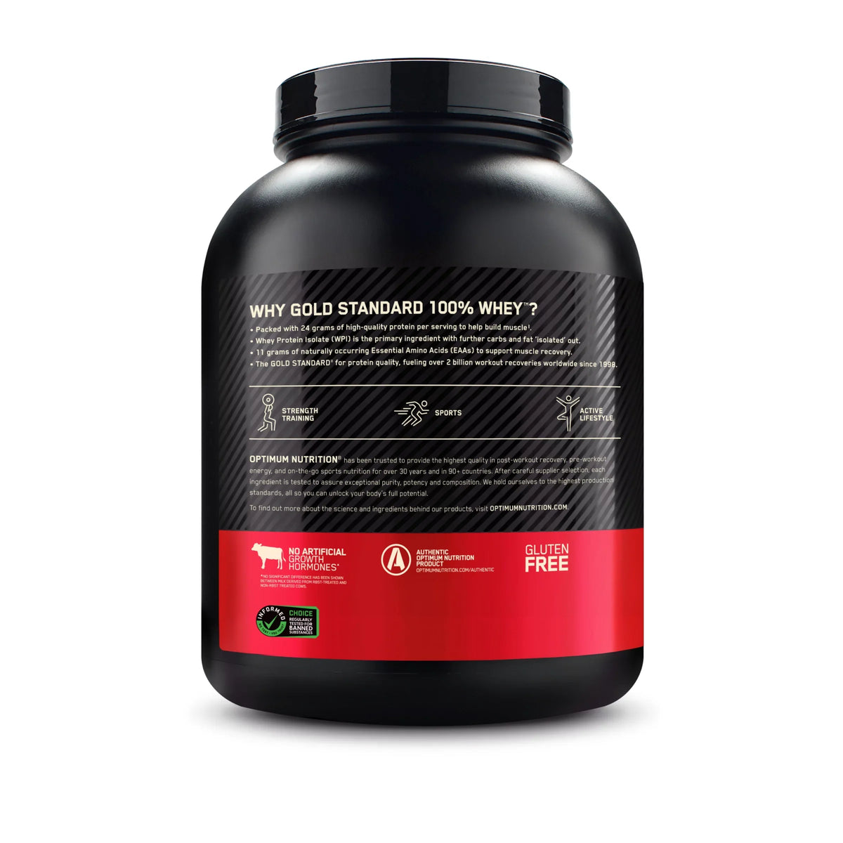 Optimum Nutrition, Gold Standard 100% Whey Protein Powder, Chocolate Mint, 4.94 lb, 70 Servings