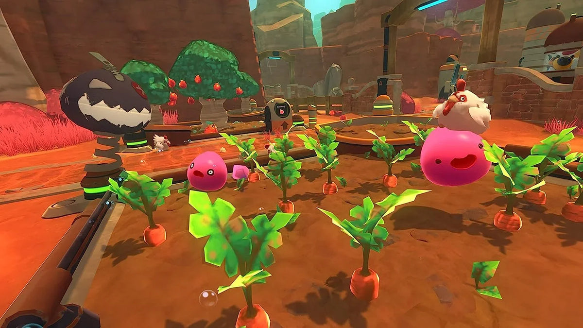 Slime Rancher  Edition (Playstation 4 / ) Explore a Vast open World - Disenclosure Dozens of Colorful Slimes