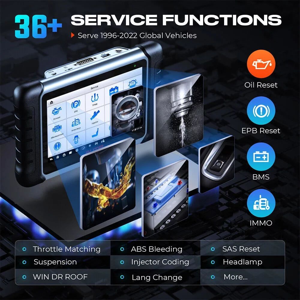 Autel Scanner MaxiPRO  Car Diagnostic Scan Tool All System Diagnostics  Coding, Active Test, 36+ Service, Upgraded of / /