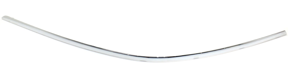 Bumper Trim Compatible With 2012-2014 Mercedes Benz   Rear, Left Driver Side, Outer Chrome