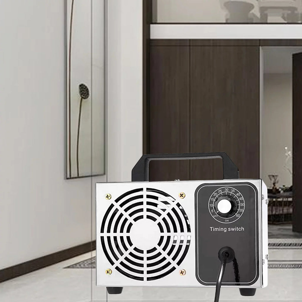28g/h Ozone Generator Machine -  Air Deodorizer for Home, Kitchen, Office, and Car Use