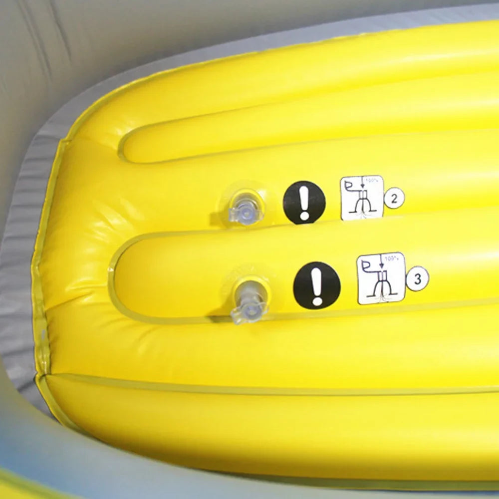 Arealer Inflatable Boat Fishing Boat for 1 Adult & 1 Child Summer Fun Boat Canoe Kayak