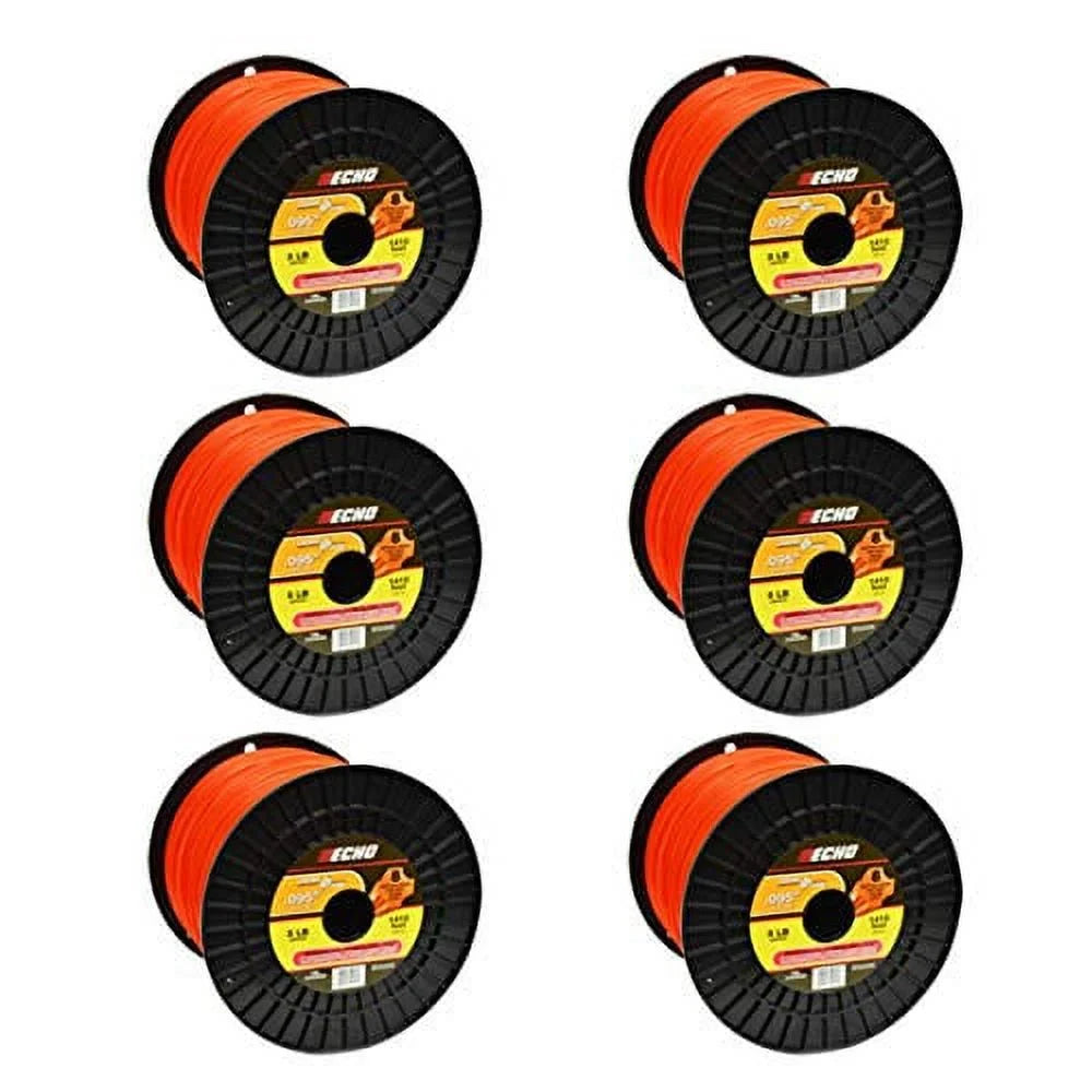 Echo Genuine Cross-Fire 5 Lb Spool .095" (dia.) Trimmer Line 316095053-6PK
