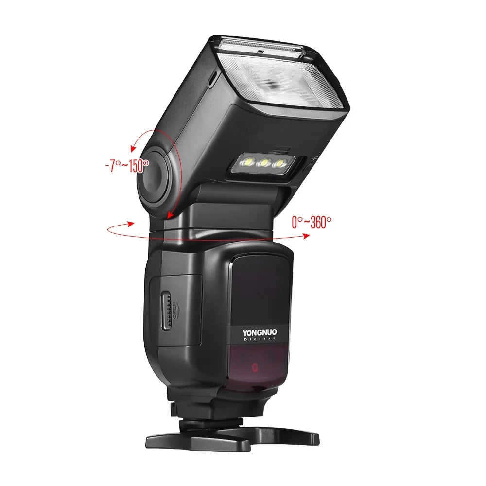 Camera Flash,     5600K  Speedlite Speedlite 1/8000s    Speedlite Compatible    Compatible  Compatible Built-in  5600K