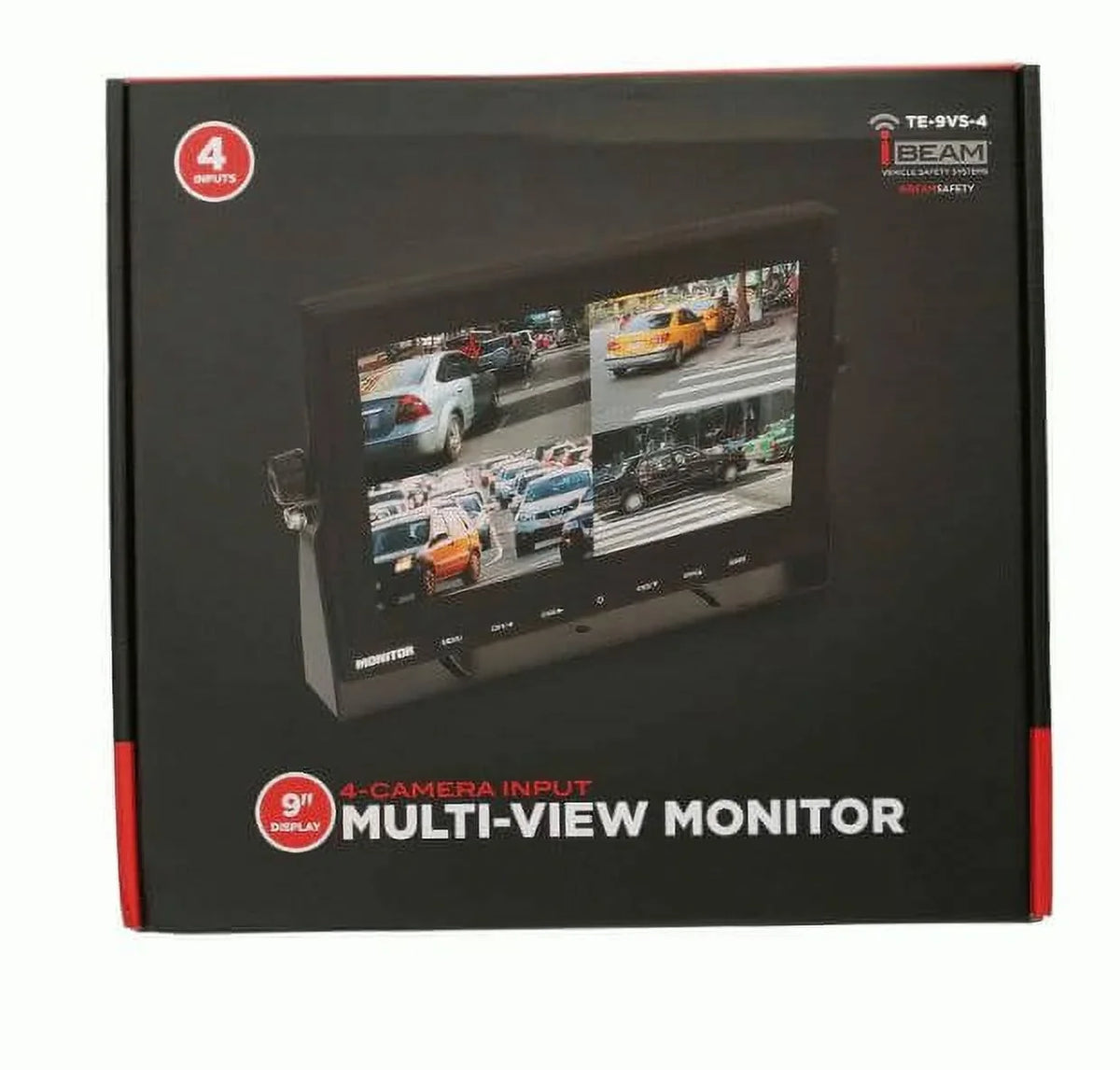 iBeam -9VS-4 Commercial Quad-View Monitor - 9 Inch