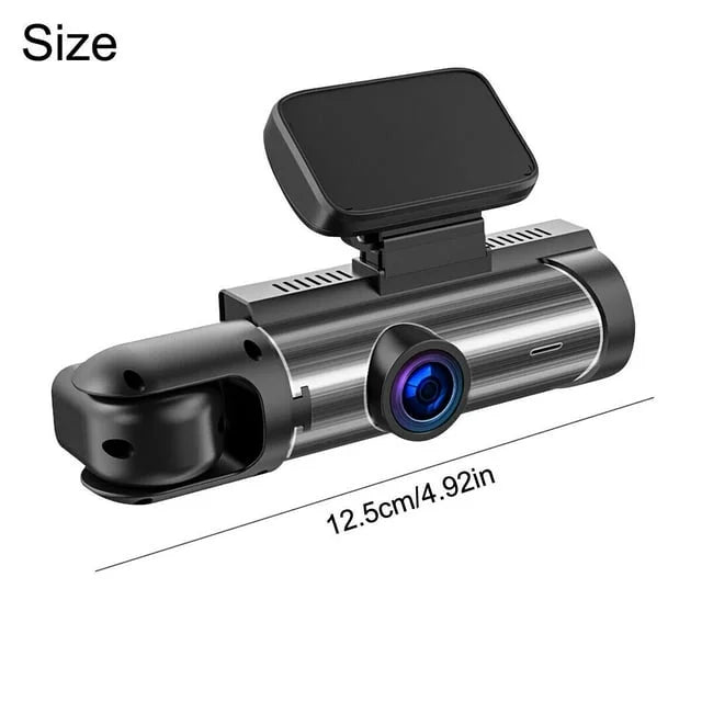 Xhy Car Dash Cam Dual Lens 1080P   Front or Inside Video Camera Driving Recorder Night Vision -Sensor, Motion Detection