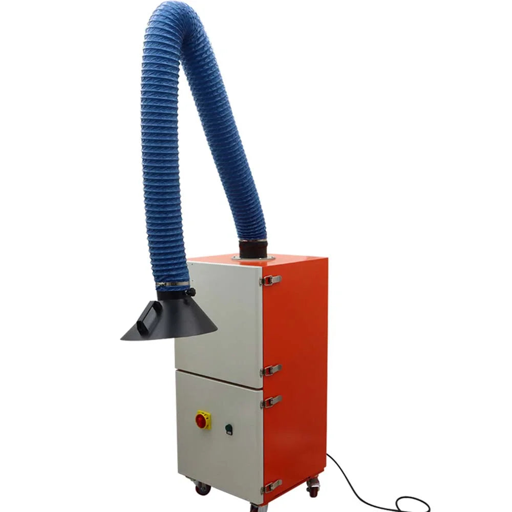 Mobile Welding Fume Extractor Smoke Purifier Single Arm 220V