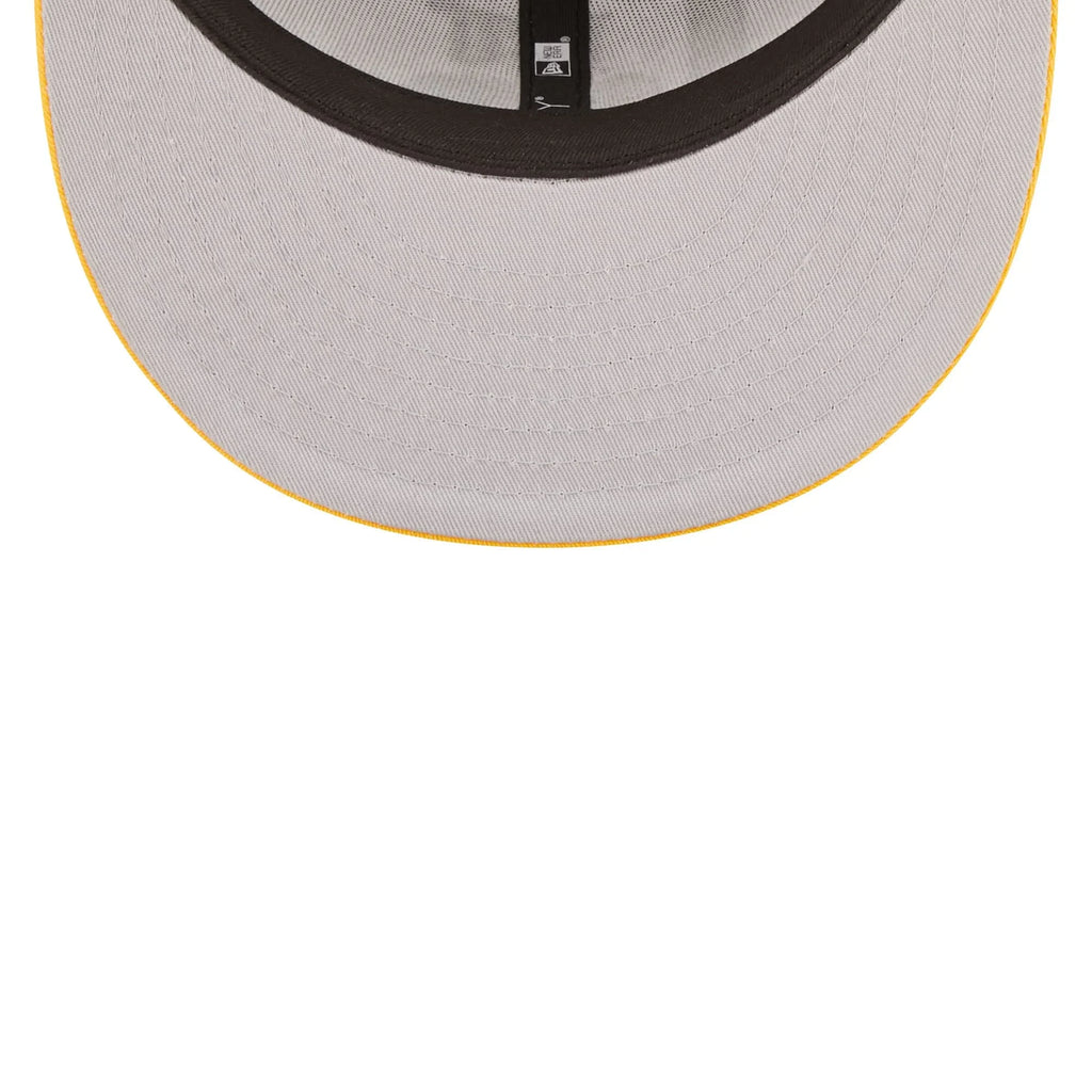 Men's New Era White/Purple  Tigers Retro Sport 9FIFTY Snapback Hat -