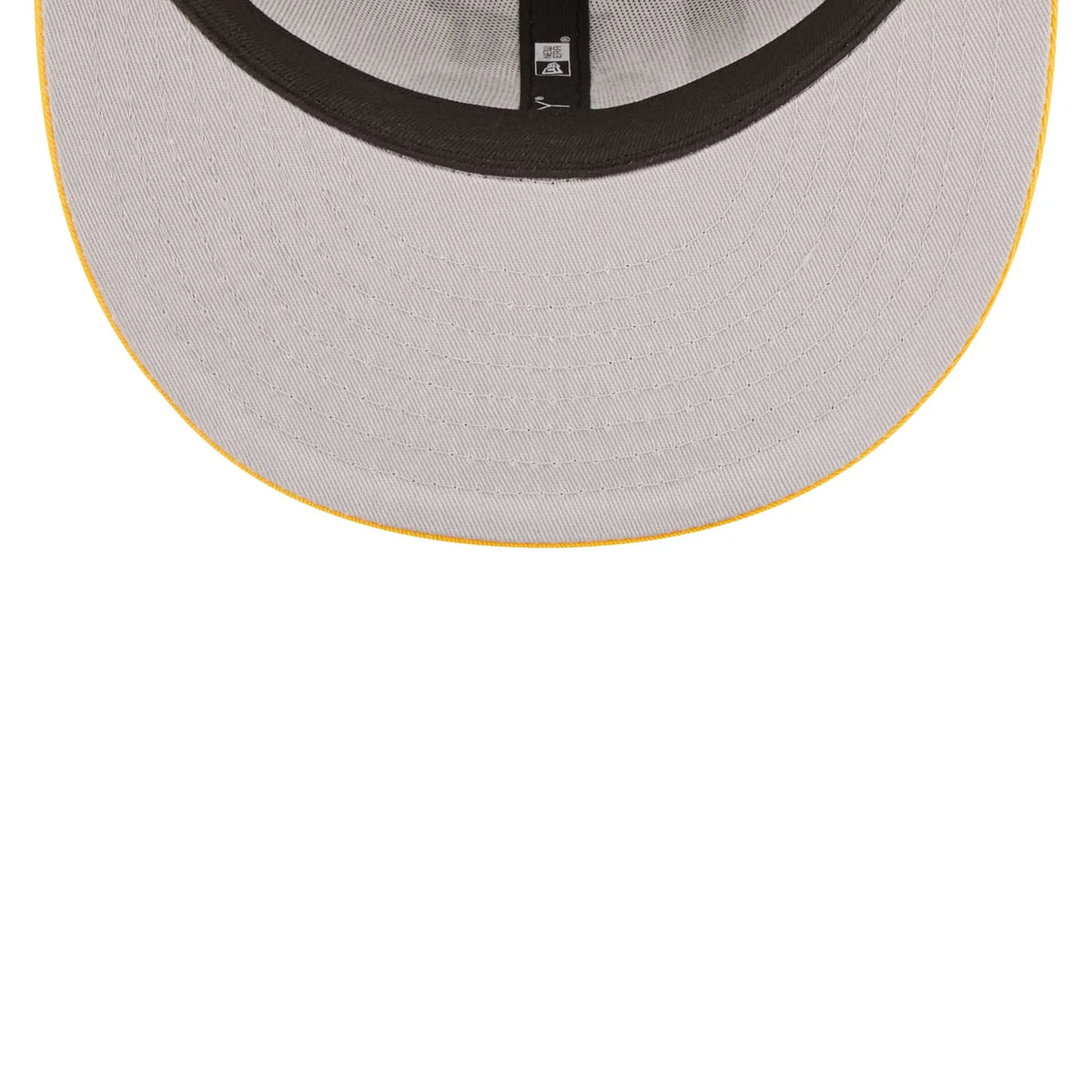 Men's New Era White/Purple  Tigers Retro Sport 9FIFTY Snapback Hat -