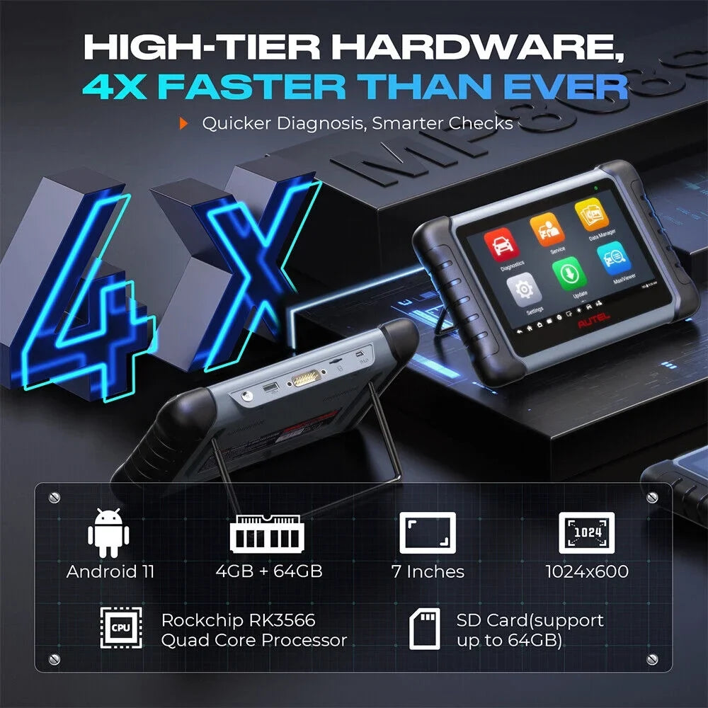 Autel Scanner MaxiPRO  Car Diagnostic Scan Tool All System Diagnostics  Coding, Active Test, 36+ Service, Upgraded of / /