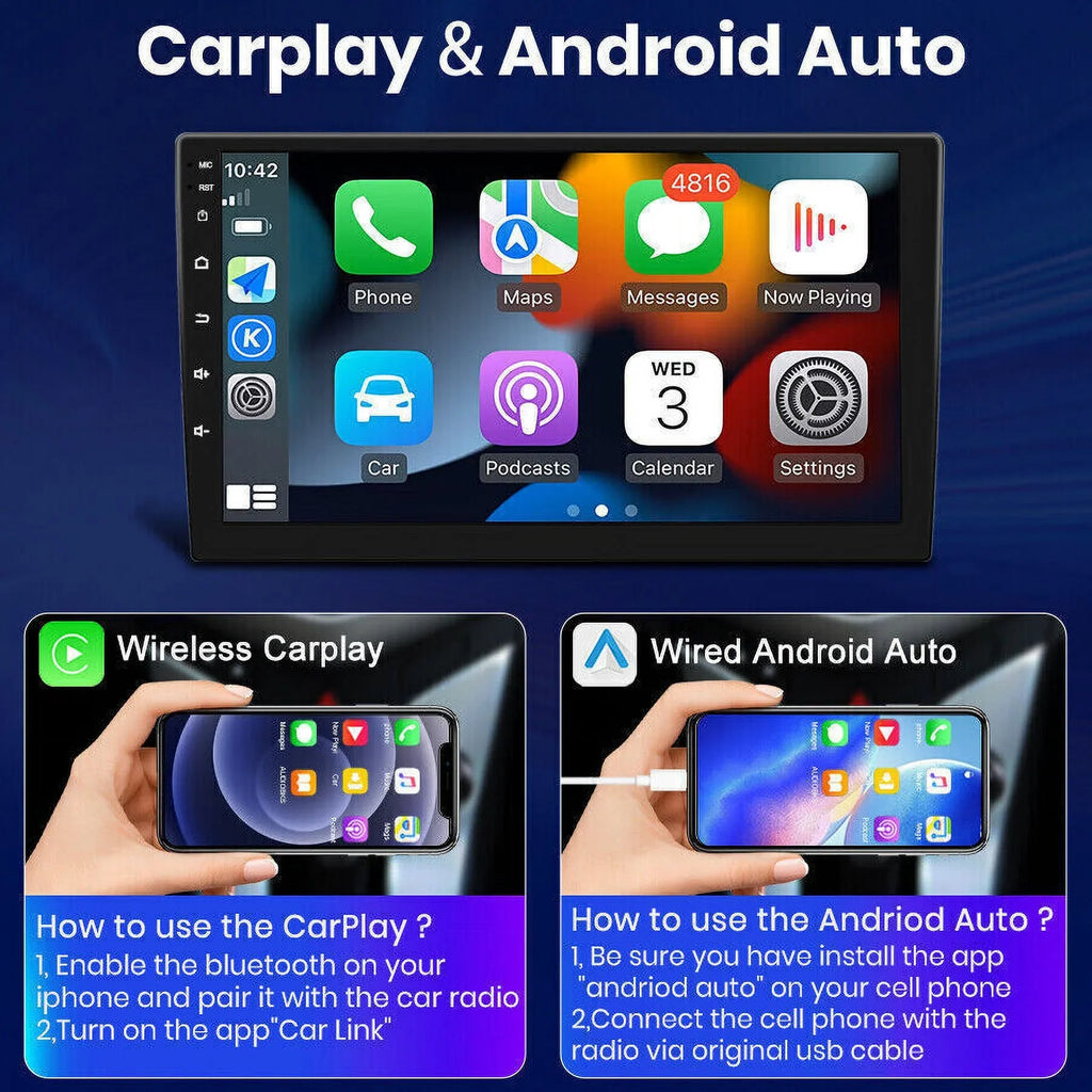 9" 1280*720  Fit Toyota Tacoma 2005-2015 Android 13 Car Radio Stereo Carplay    2+32GB