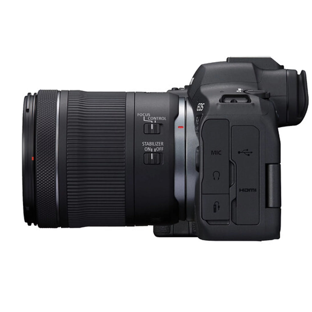 Canon   Mark  Mirrorless Digital Camera with  24-105mm f/4-7.1  Lens  + 64GB Memory + Case+ Steady Grip Pod + Tripod+ Software Pack + More (30pc Bundle)