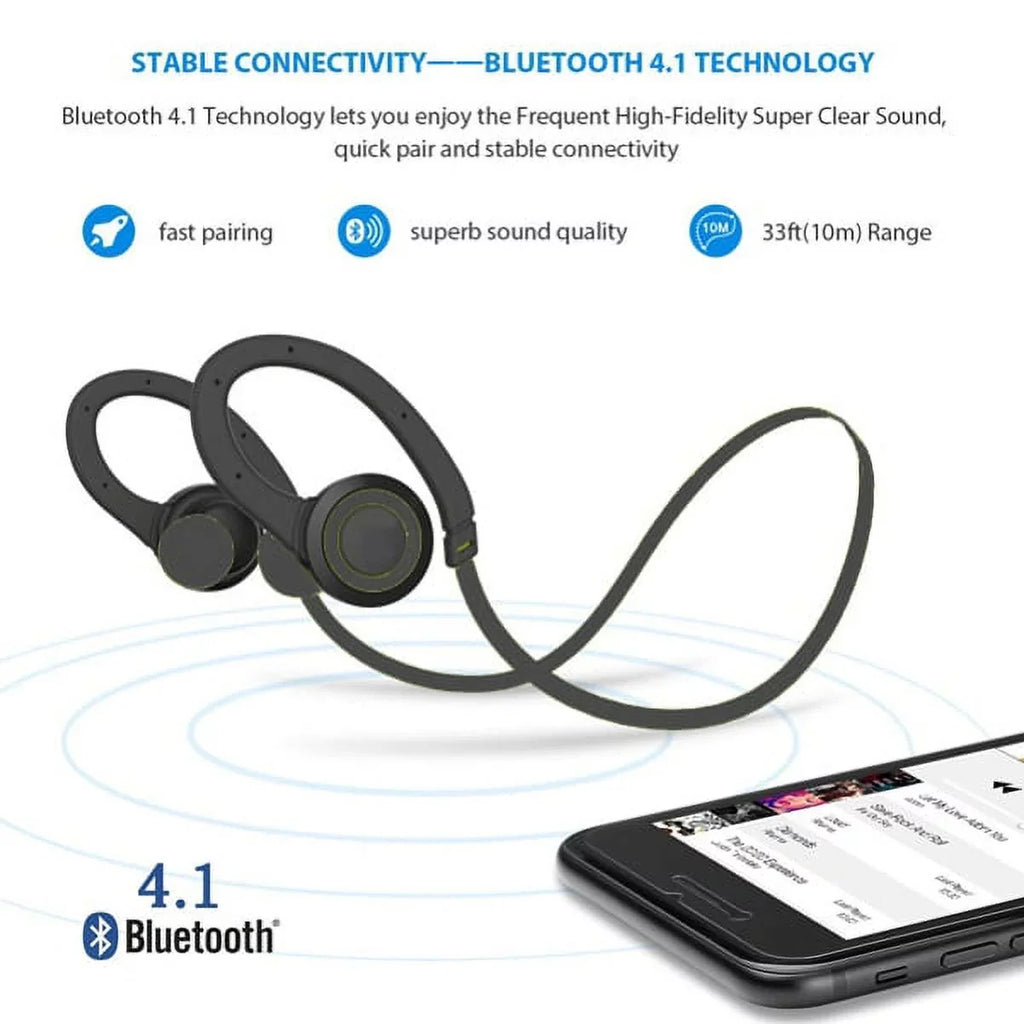 Wireless Headset for Samsung Galaxy Tab / 10.5" (2021)/ 10.4" (2020) - Sports Earphones Hands-free Mic Neckband Headphones for Galaxy Tab / 10.5" (2021)/ 10.4" (2020)