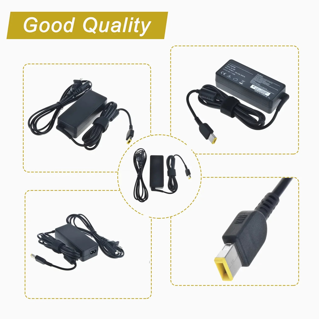 Compatible  /  Adapter Replacement for Lenovo Essential -80E301Y7US Laptop Power Supply Cord Cable  Charger Mains