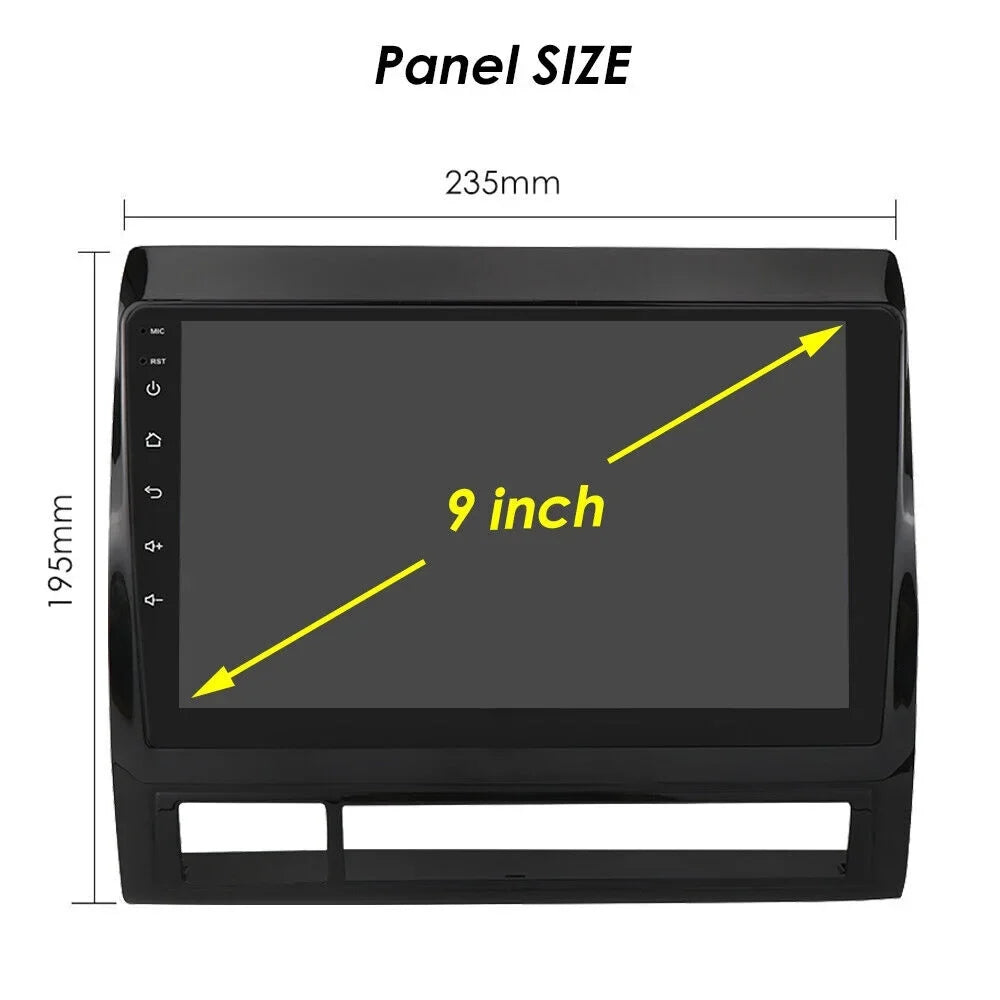 9" 1280*720  Fit Toyota Tacoma 2005-2015 Android 13 Car Radio Stereo Carplay    2+32GB